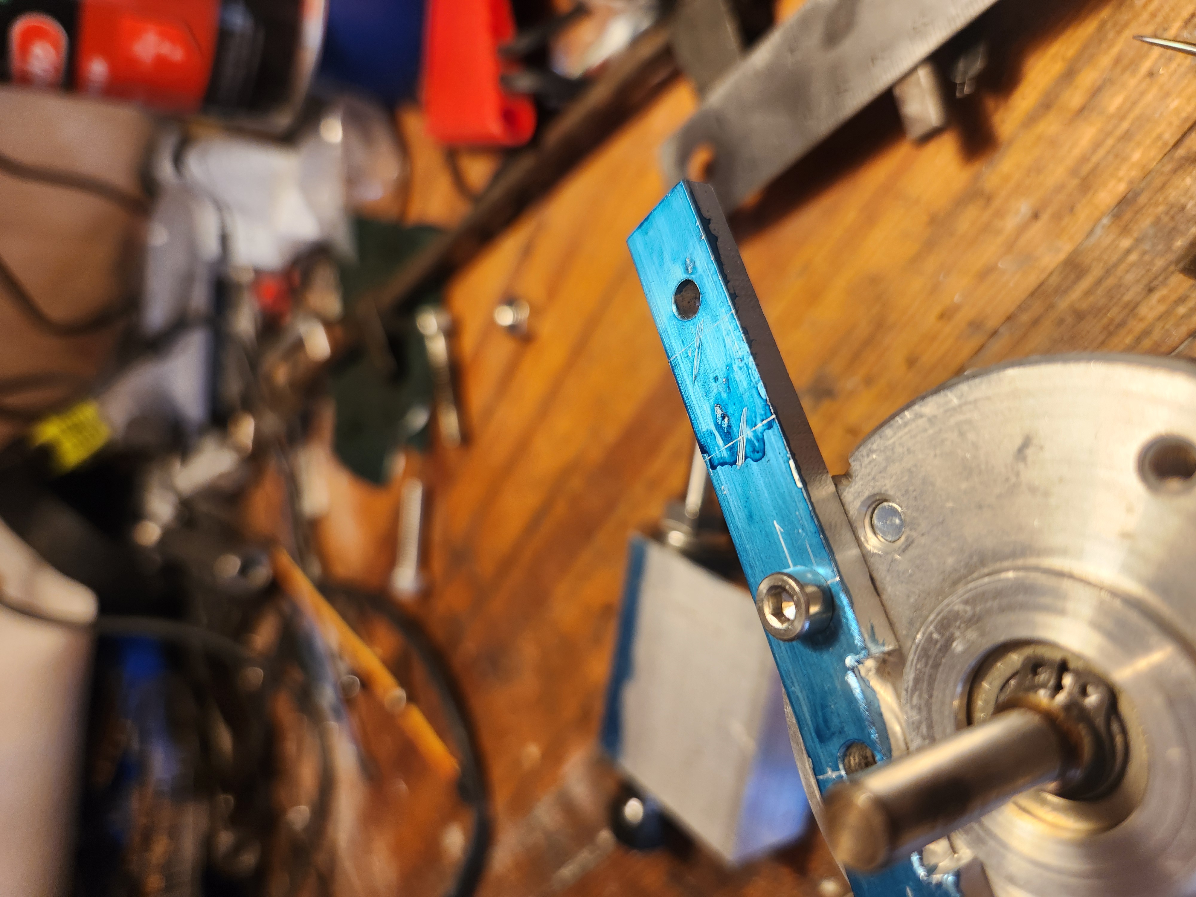 Cutting bearing seats and drilling main hole